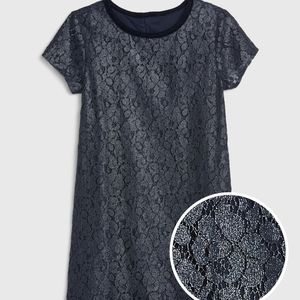 🆕️👗 GAP GIRLS NAVY LACE DRESS